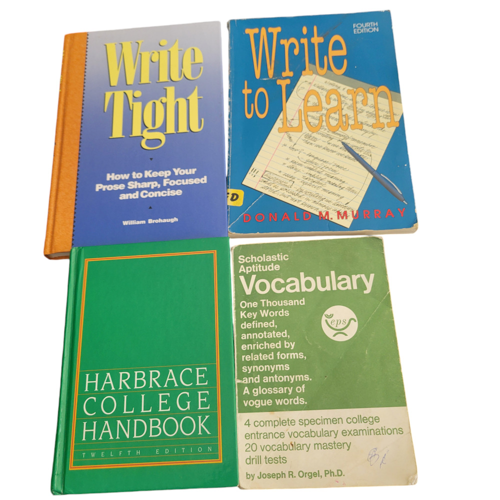 Four Books On How to Write See below for‎ list Great for budding authors